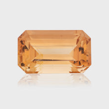 7.7 Carat Imperial Topaz Gemstone | Emerald Cut