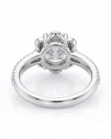 LAURE • Cushion Moissanite Yellow Ring