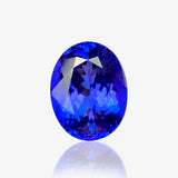 8.75 Carat Oval Natural Tanzanite Gemstone