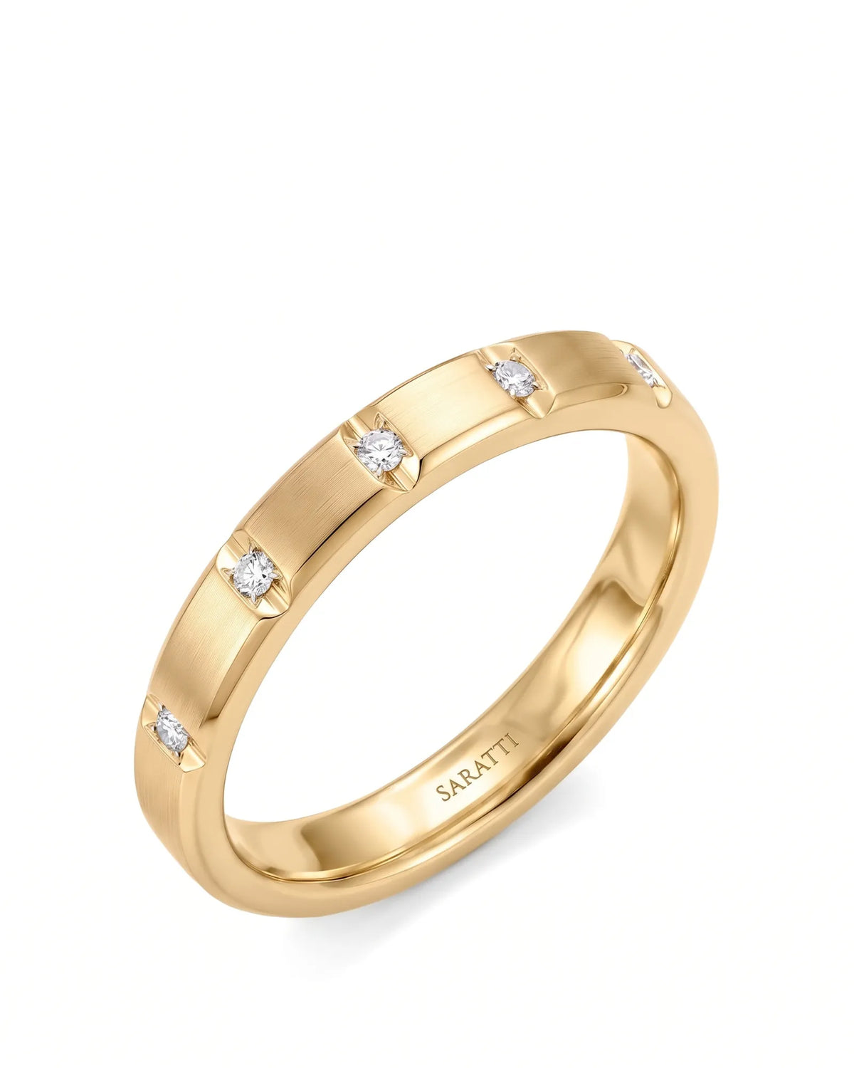 Linear Covenant Wedding Set | His & Hers