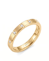 Linear Covenant Wedding Set | His & Hers