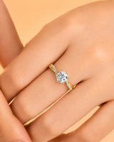 Amira - White Radiance Natural Diamond Ring