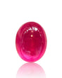 9.63ct Natural Ruby Pigeon Blood oval cabochon main view | SARATTI