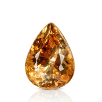9.75 carats Natural Brazilian Imperial Topaz | Pear Cut