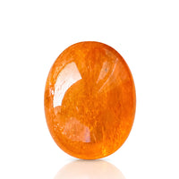 9.98 carats Natural Namibian Fanta Orange Spessartine Garnet | Oval Cabochon