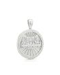 925 Sterling Silver Lab Grown Diamonds Last Supper Religious Pendant in White Tone - Available in 18K White Gold, 18K Rose Gold, 18K Yellow Gold & Platinum  by SARATTI