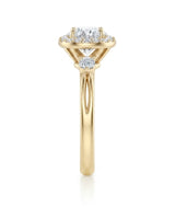 Emory – Eternal Presence Natural Round Diamond Halo Ring
