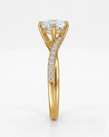 Amira - White Radiance Natural Diamond Ring