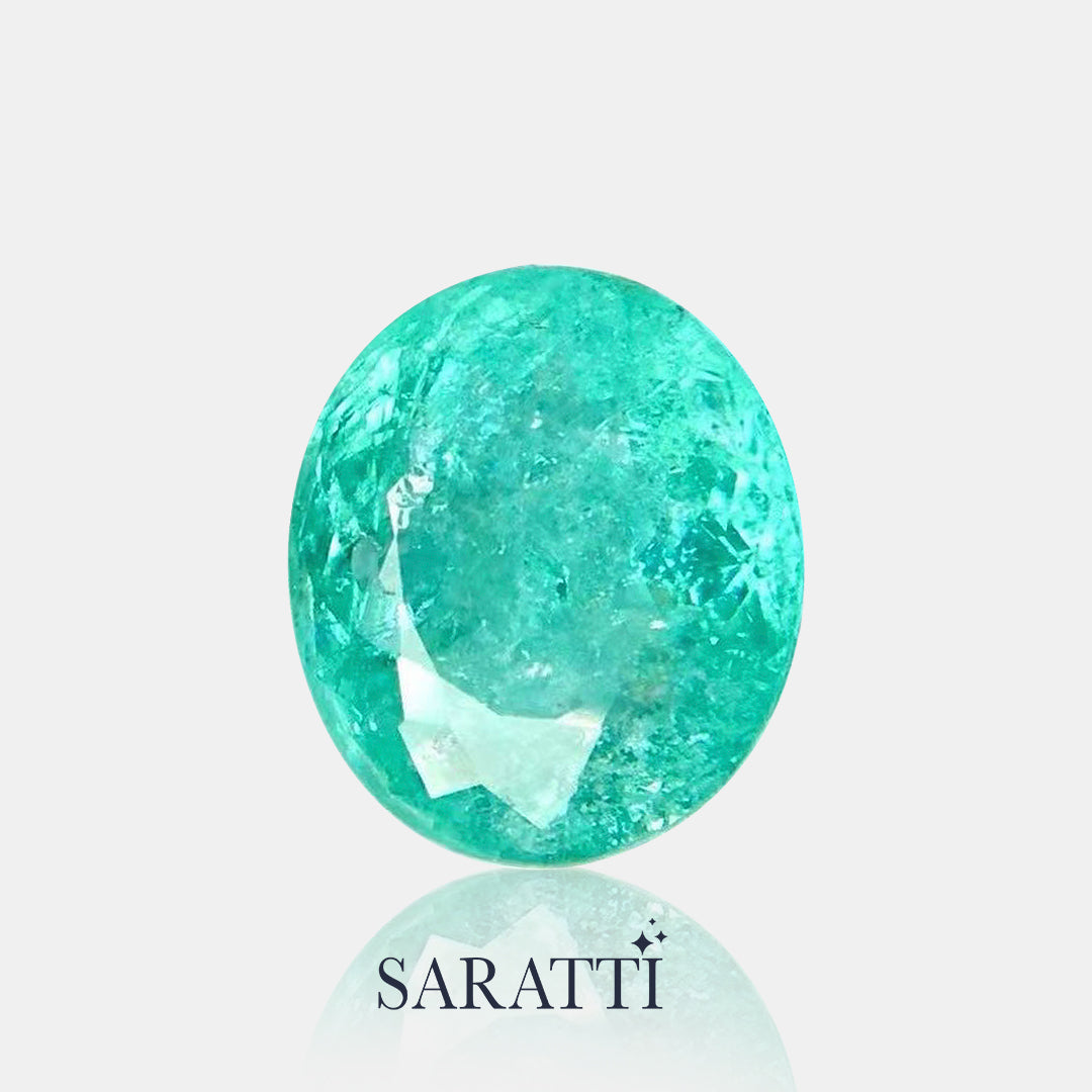 AIGS Certified Neon Tourmaline 3.92ct | SARATTI  

