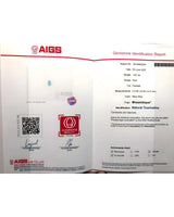 AIGS certified Mozambique Paraiba tourmaline gemstone | SARATTI