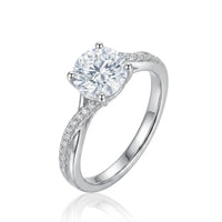 Amira - White Radiance Natural Diamond Ring