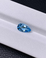 Angled view of 1.15ct Natural Santa Maria Aquamarine | SARATTI