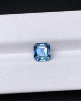 Angled view of 1.39ct Natural Santa Maria Aquamarine | SARATTI