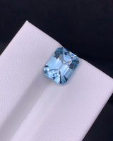Angled view of 2.66ct Natural Santa Maria Aquamarine | SARATTI