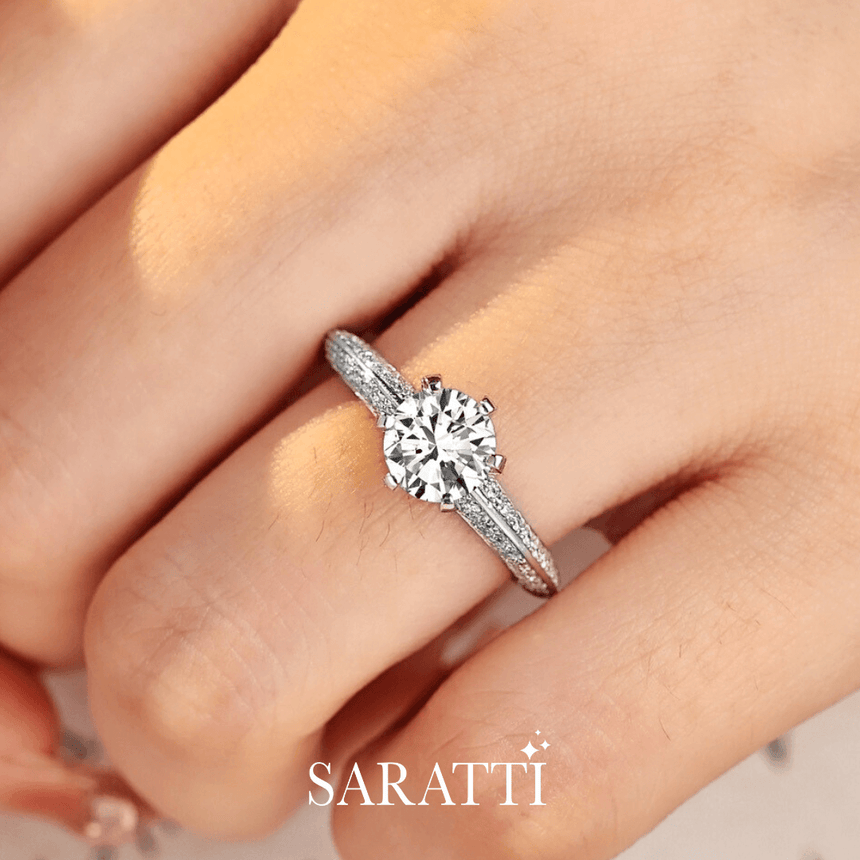 Aniya · Seraphic Charm Natural Diamond Ring