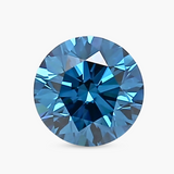 0.99 carats Sky Blue Round Natural Diamond (Treated) | Saratti Jewelry