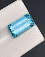 Aquamarine measuring 16.46 × 8.74 × 6.88 mm | SARATTI