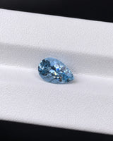 Aquamarine measuring 9.82 × 6.19 × 4.74 mm | SARATTI