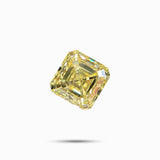 0.56 carats Asscher Cut Fancy Yellow Natural Diamond Gem