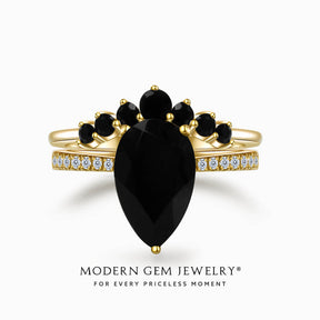 Black Diamond Engagement Rings | Modern Gem Jewelry