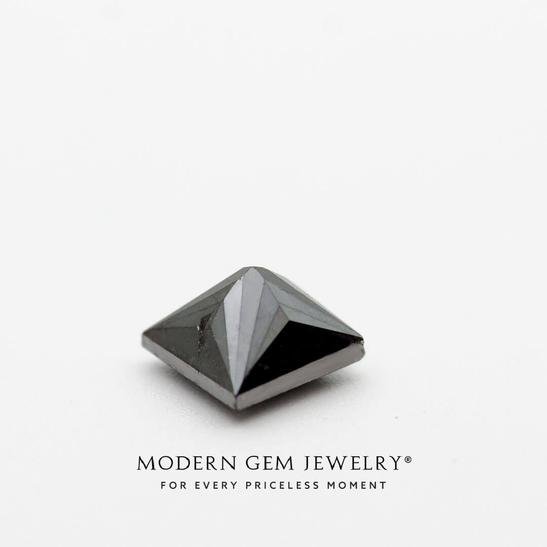 Natural Black Diamond Stone 1.74 carats | Modern Gem Jewelry | Loose Gemstone Collection