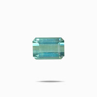 1.3 Carat Blue Emerald Cut Tourmaline Gemstone