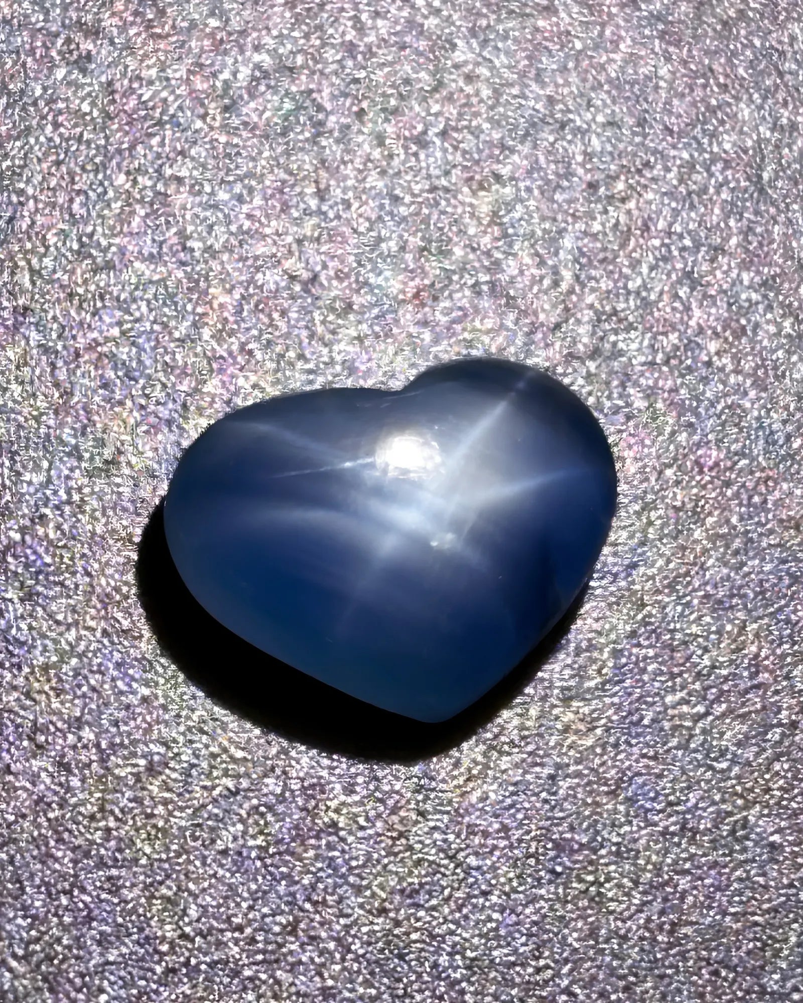 Blue Star Sapphire 8.5 × 6.3 × 3.0 mm loose gemstone | SARATTI