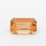 Brazilian Imperial Topaz champagne colored gemstone 7.7ct | SARATTI