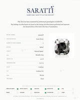 Burmese Spinel measuring 7.5 x 7.5mm loose stone | SARATTI