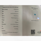 CGRL Certified 3.08 Carat Santa Maria Aquamarine Octagonal