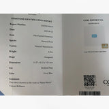 CGRL Certified 4.33 Carat Santa Maria Aquamarine Octagonal