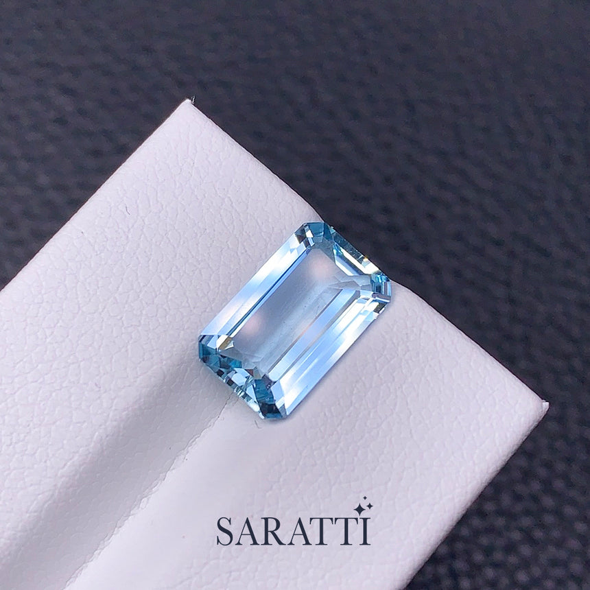 CGRL Certified Santa Maria Aquamarine Loose Stone