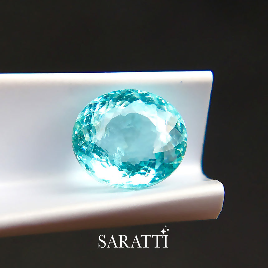 Certified natural Paraiba tourmaline 1.21ct | SARATTI
