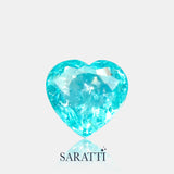 Certified natural Paraiba tourmaline 1.58ct | SARATTI

