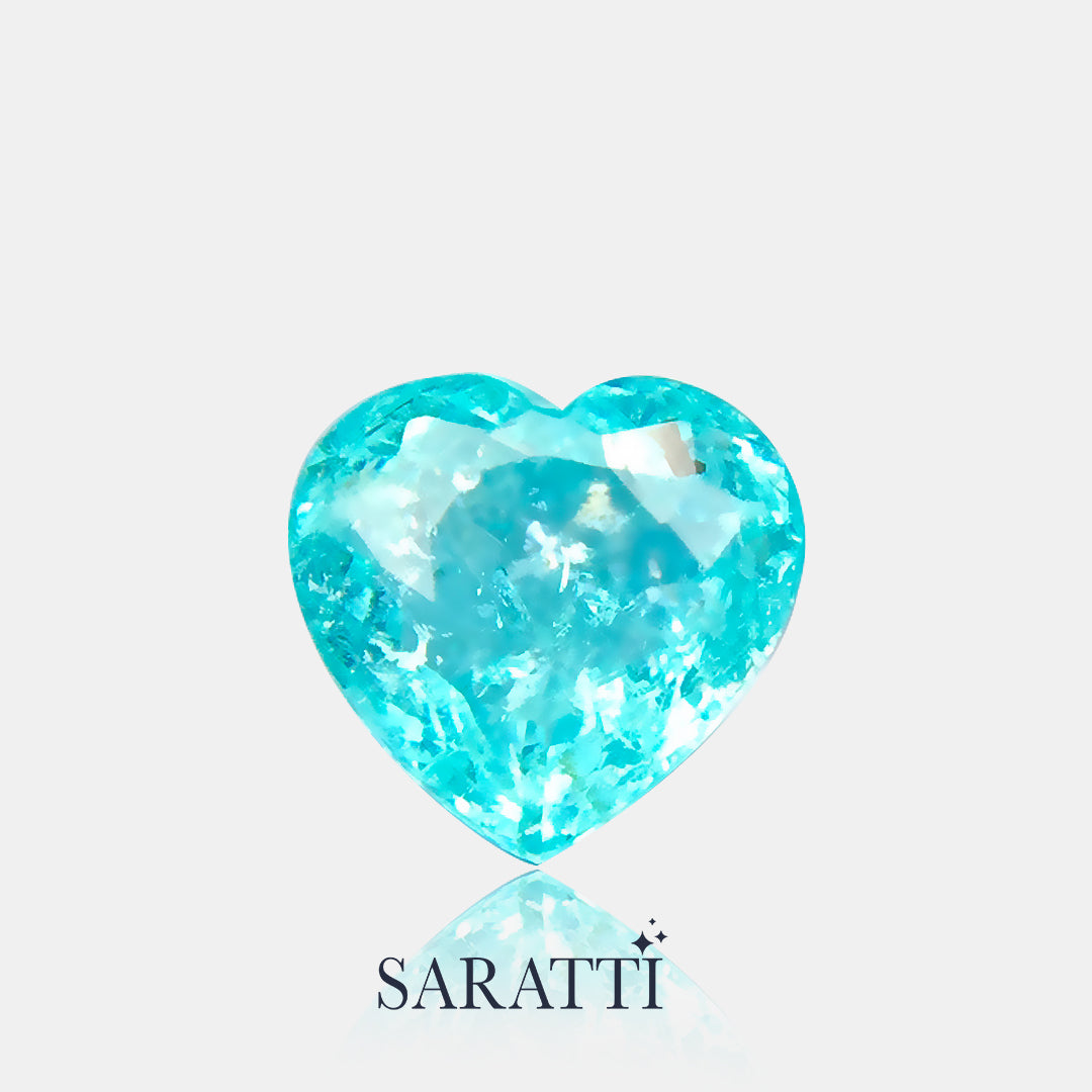 Certified natural Paraiba tourmaline 1.58ct | SARATTI
