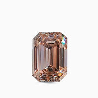0.681 Carat Fancy Natural Loose Champagne Diamond