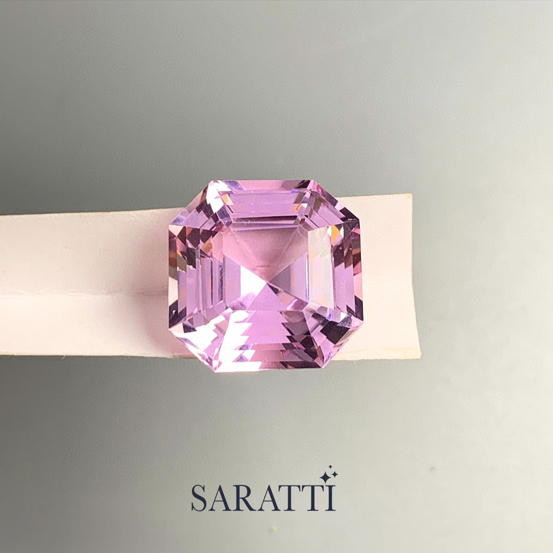 Collector Grade Kunzite Step Cut | SARATTI  