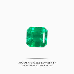 Glorious 2.13 Carats Colombian Natural Emerald | Modern Gem Jewelry | Saratti