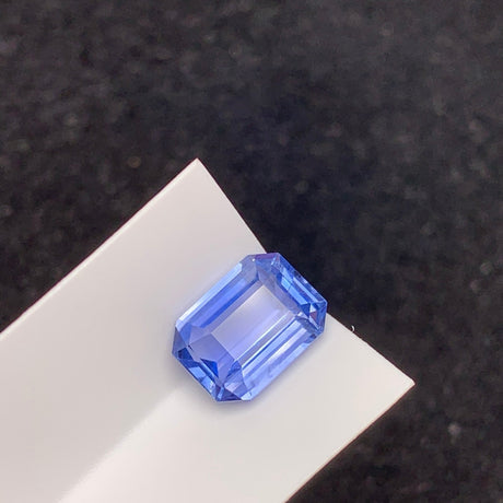 2.99-carat Octagonal Cornflower Blue Natural Sapphire Gem | CGTL Certified