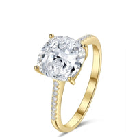 Anna • 2 Carat Cushion Cut Moissanite Ring