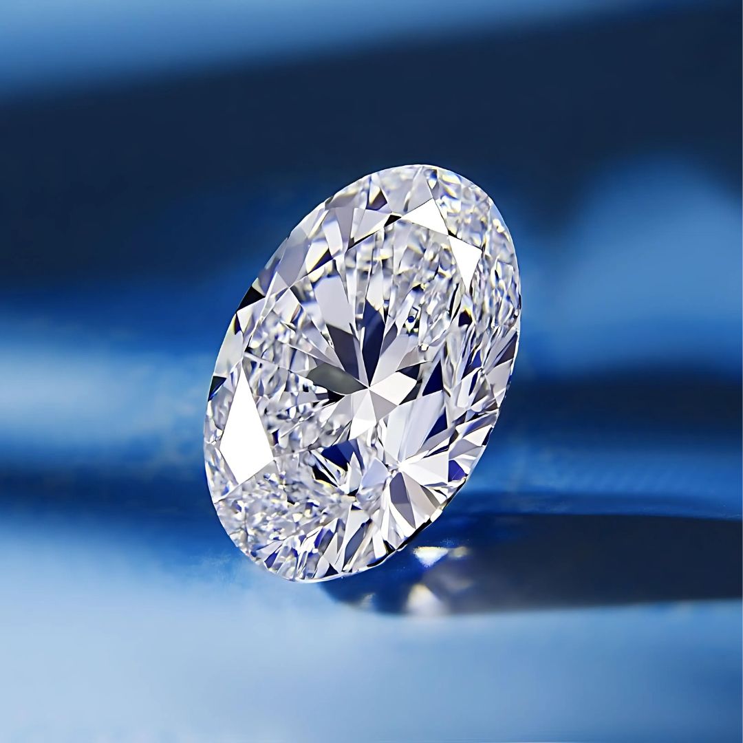 Custom-cut lab-grown diamond planning by SARATTI