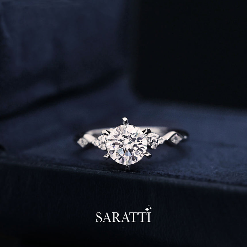 Diamond-Engagement-Ring-in-White-Gold---Saratti-Jewelry