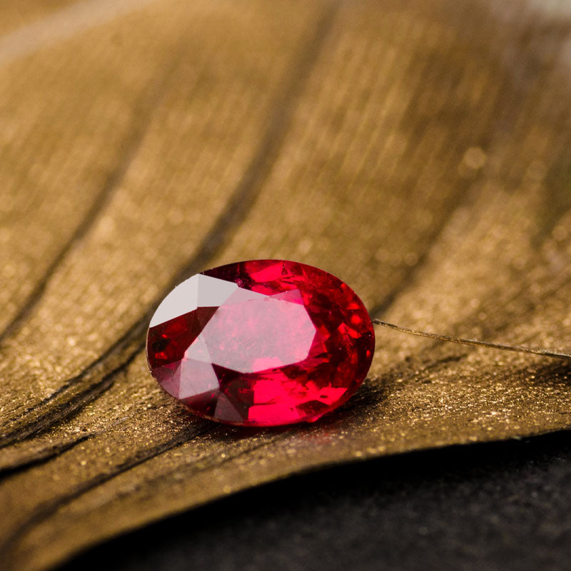 Deep Red 0.30cts Ruby Gem | Saratti
