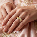 18K Yellow Gold on Model | SARATTI