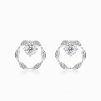 Marquise Chic Diamond Earrings in 18K White Gold