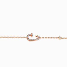 Clou Courbé Diamond Bracelet for Women