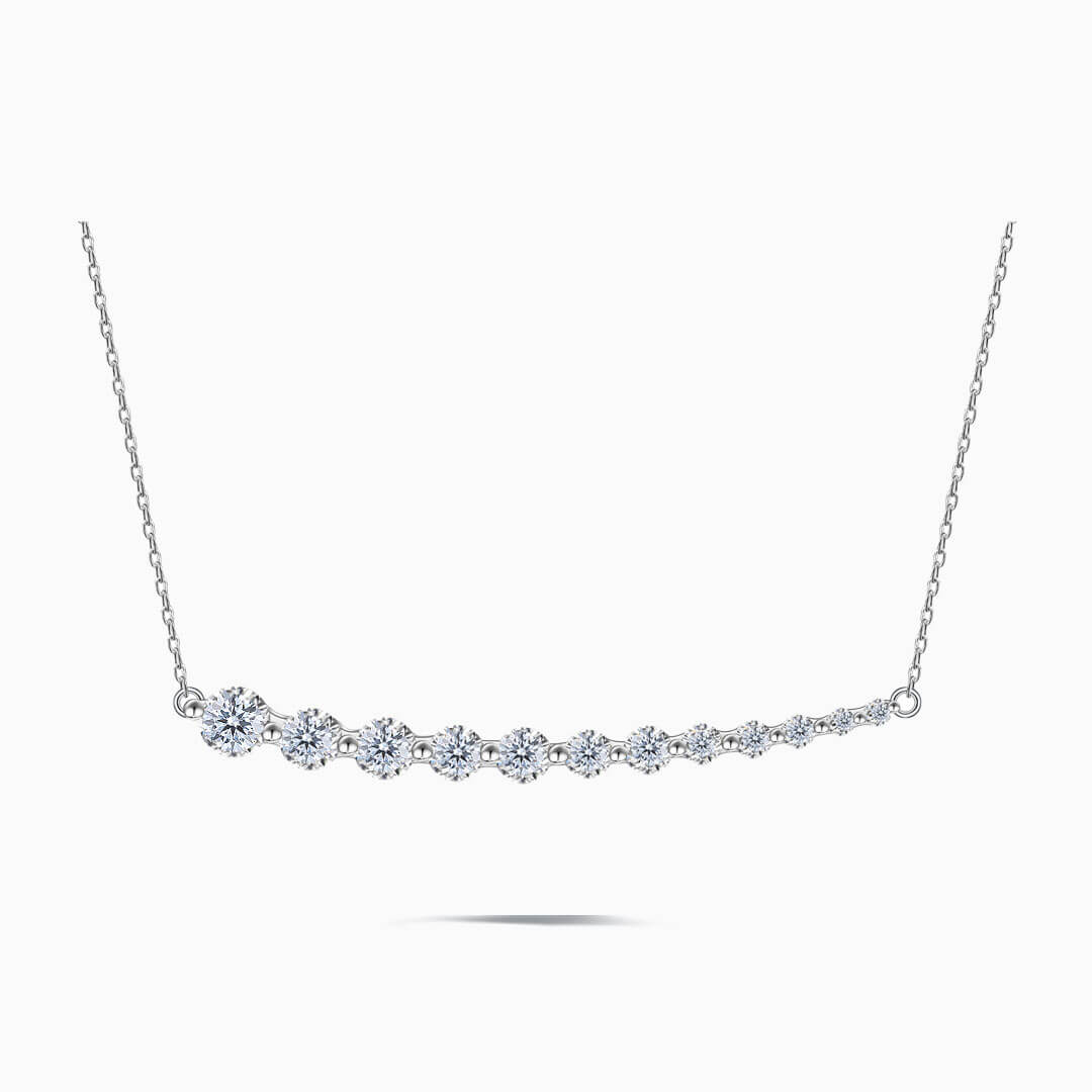 Archipel de Lumières Dainty Diamond Necklace | Saratti