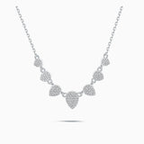 Silver Éclat Pavilion Pendant Necklace | Saratti 