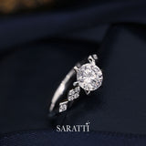 Diamond-Ring-in-18K-White-Gold---Saratti-Diamond-Engagement-Ring | Saratti