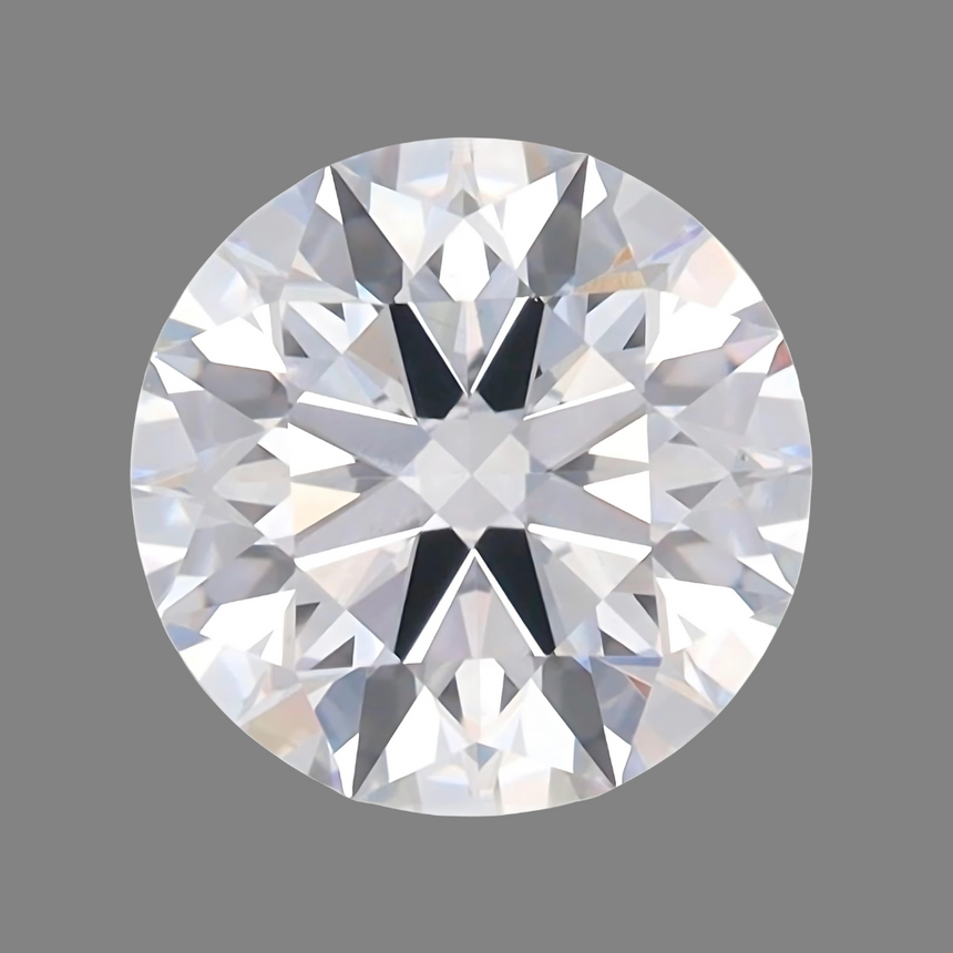 E-colored Round Shaped Lab Diamond Gem | Saratti